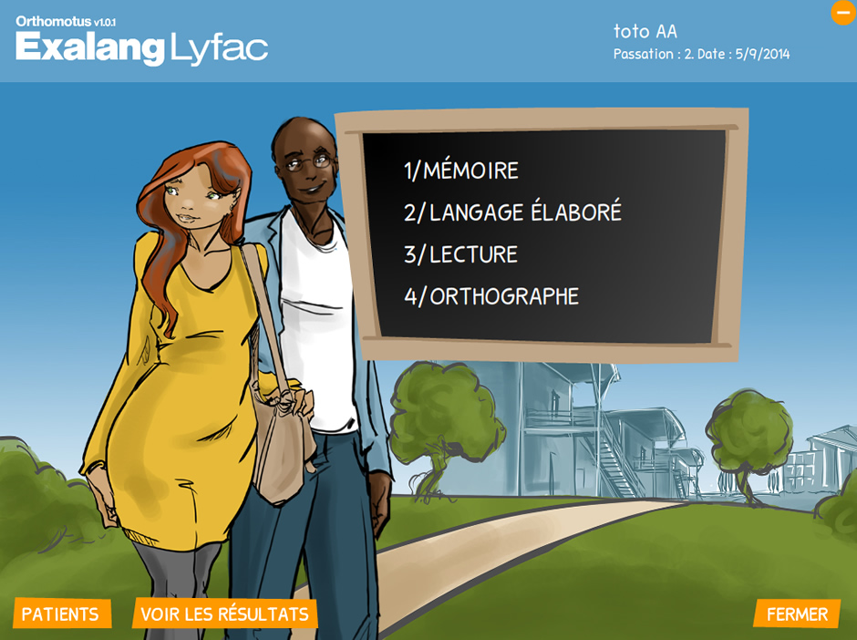 Création du site internet Exalang Lyfac